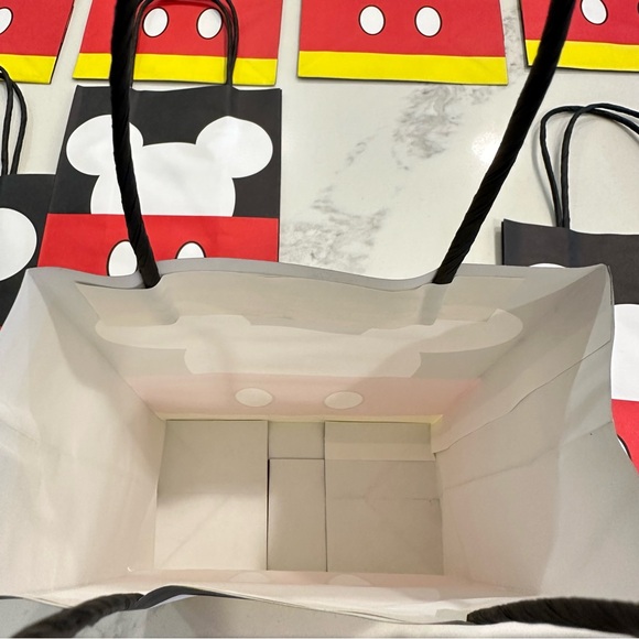 Mickey Inspired Party Set - 12 Headbands and 12 paper favors bags -NWT - Picture 11 of 16